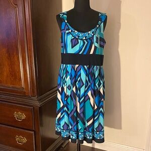 R&M Richards Elegant Black Dress